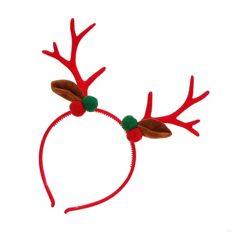 Santa Hats Headband Christmas Snowflake Headwear Christmas Party Photo Props Party Headwear Holiday Accessories