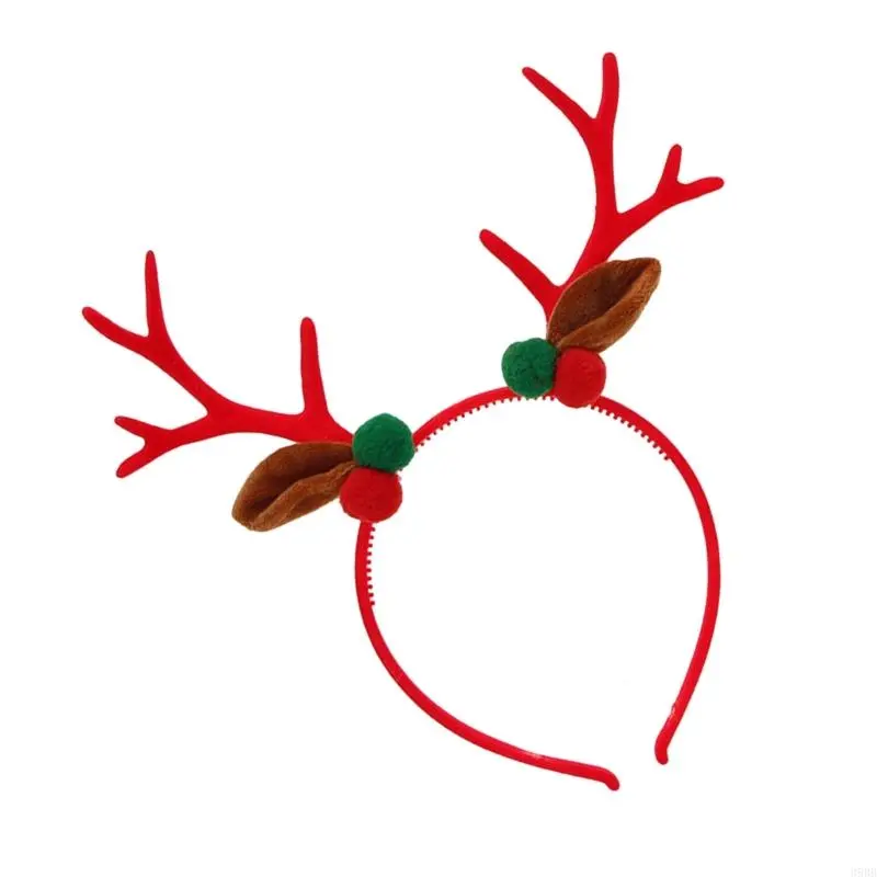 Santa Hats Headband Christmas Snowflake Headwear Christmas Party Photo Props Party Headwear Holiday Accessories
