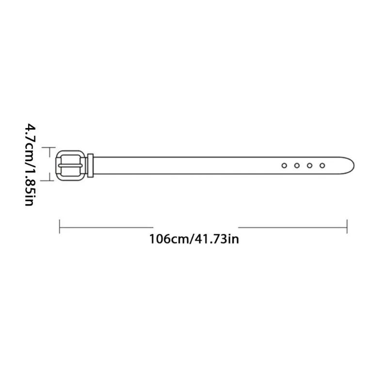 39BB Adjustable Letter Shape Buckles Thin Waist Belt Modern Style Belt Hot Girls Women Waist Belt for Coat Skirts Jeans