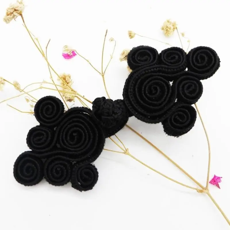 652F Chinese Traditional Button Sewing Crafted  Buttons Sew On for DIY Handcraft Cheongsam Embellishment