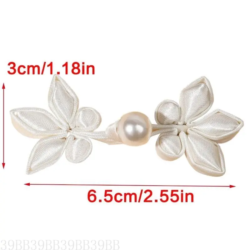 652F Cheongsam Buttons Closure Sewing Fasteners for Sweater Coat Cheongsam Traditional Handcraft Accessories