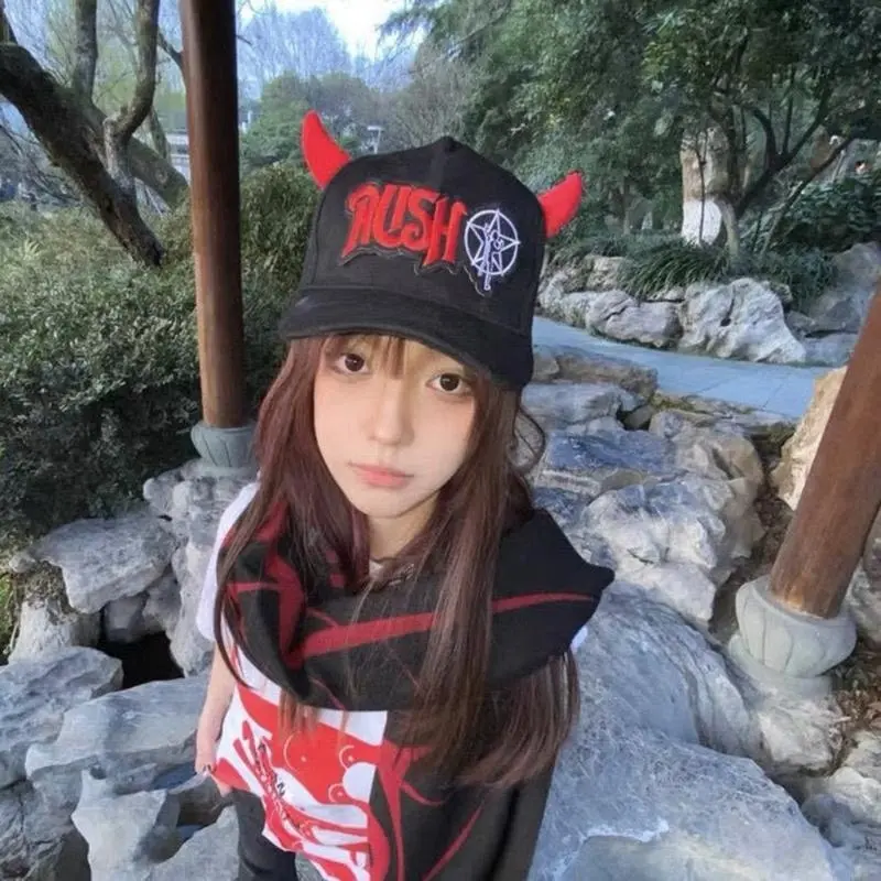 652F Hiphop Baseball Hat for Adult Teens Casual Party Hat Stage Headwear Baseball Hat Street Baseball Hat Headpieces