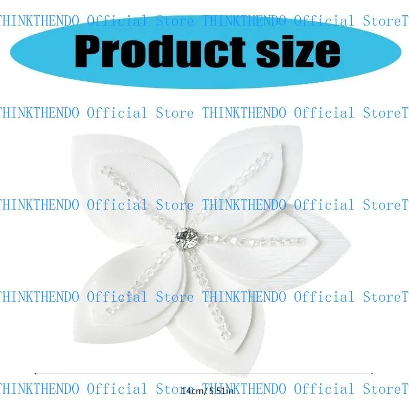 652F Handmade Camellia Pin Light weight Durability Brooch Pin Stylish Unique Brooch for Various Outfits and Occasion