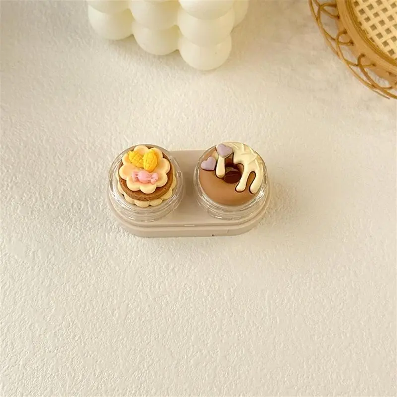 652F Contact Lenses Case Eye Contact Remover Plunger Suction Cup Travel Storage Inserter Remover Tool Safe Lens Placement