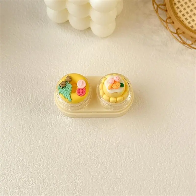 652F Contact Lenses Case Eye Contact Remover Plunger Suction Cup Travel Storage Inserter Remover Tool Safe Lens Placement