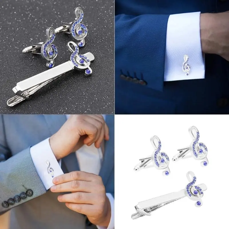 652F Elegant Tie Bar Set New Trendy Plane Model Tie Clip Simple Fashion Tie Clip for Weddings Anniversaries