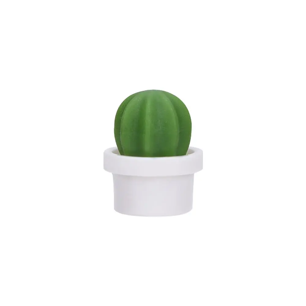 Mini Magnet Button Succulent Message Sticker Cactus Home Decoration Fridge Magnets