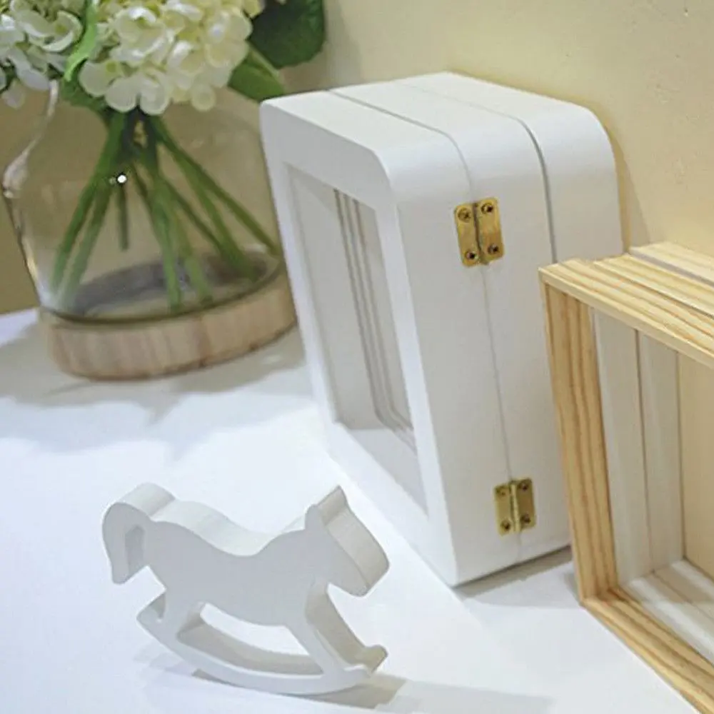 Small Kids Toys Room Decor White Home Decor Wooden Rocking Horse Balance