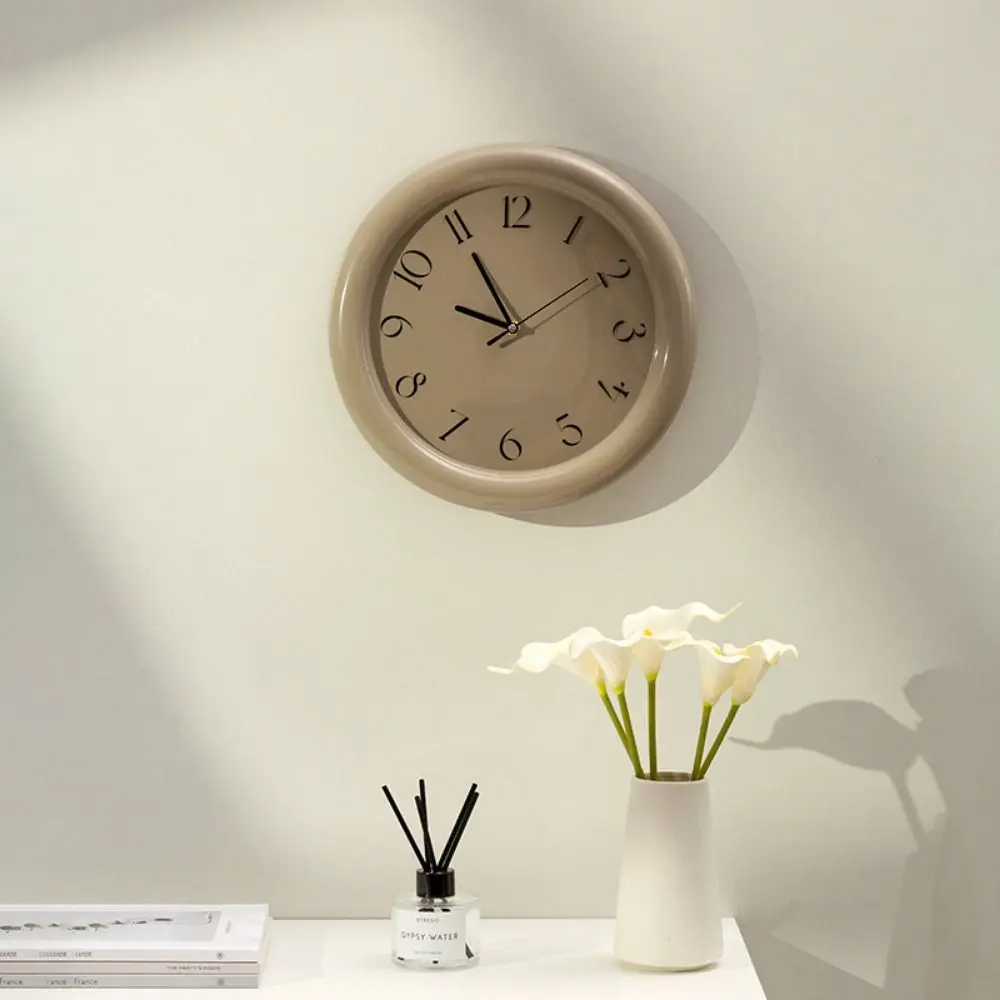 Fashion Rustic Hanging Wall Clock Silent European Style Wall Decorative Clock Wall Art Kitchen Alarm Clock Home Decor