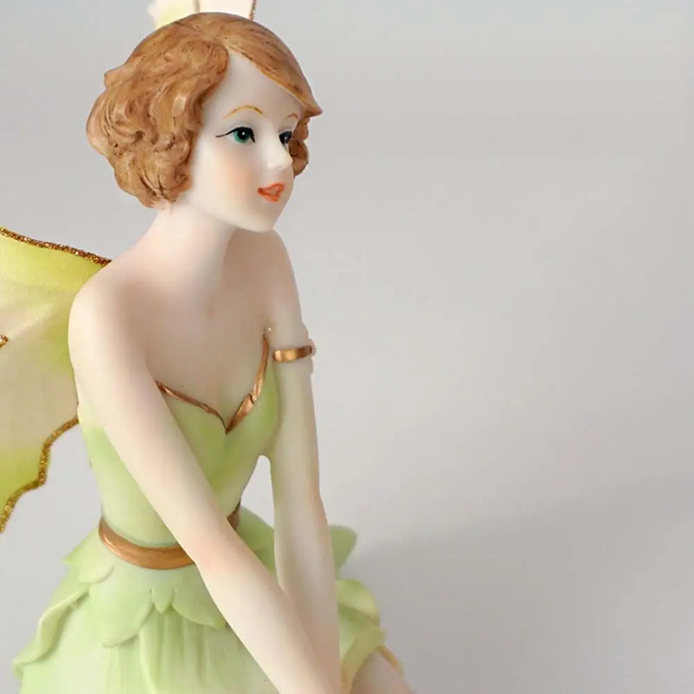 Souvenir Resin Wing For Birthday Wedding Crafts Fly Fairy Miniatures Car Decor Angel figurines Flower fairy