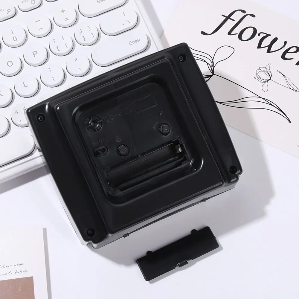 Practical Silent Square Digital Alarm Clock Simple Easy to Read Bedside Wake-up Clock Luminous Desk Mute Clock Household