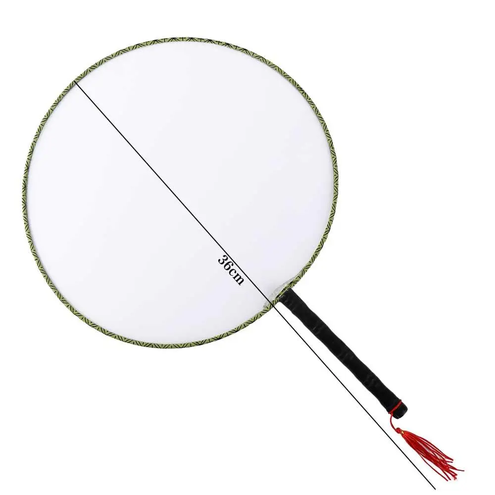 Hand Painting Home Decoration Chinese Hand Fan Elegant Art Painting Material Handmade Fan DIY Art Painted Fan DIY Blank Fan