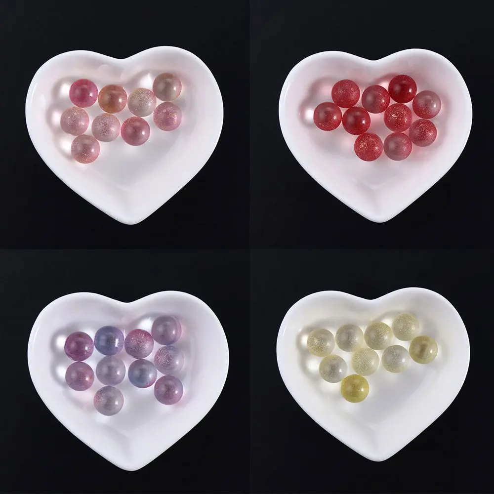 Decor Small Marbles Jewelry Accessories Aquarium Toys DIY Handmade Materials Luminous Glass Ball Pinball Machine Glass Marbles
