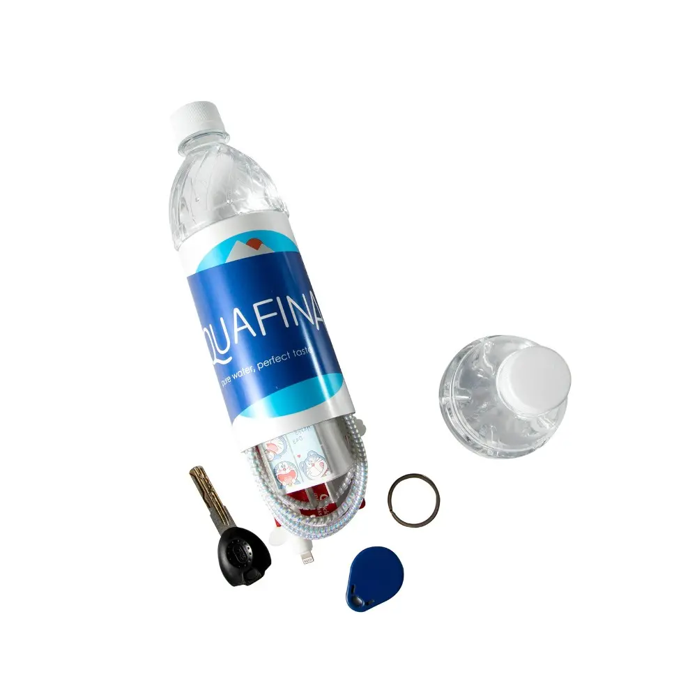 Security Container Transparent Water Bottle Diversion Safes Hidden Portable Fake Water Bottle Convenient Plastic Stash Jars Home