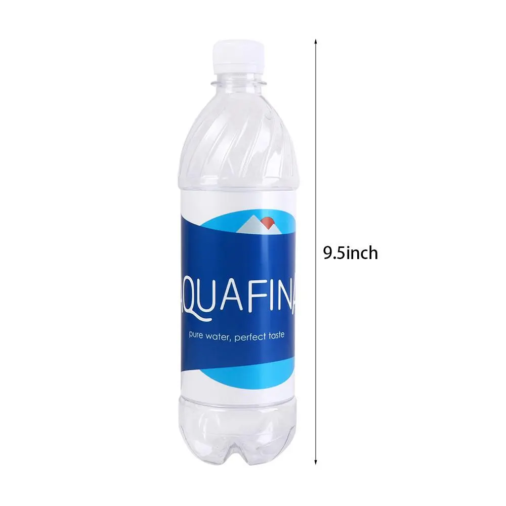 Security Container Transparent Water Bottle Diversion Safes Hidden Portable Fake Water Bottle Convenient Plastic Stash Jars Home