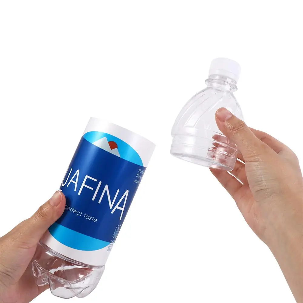 Security Container Transparent Water Bottle Diversion Safes Hidden Portable Fake Water Bottle Convenient Plastic Stash Jars Home