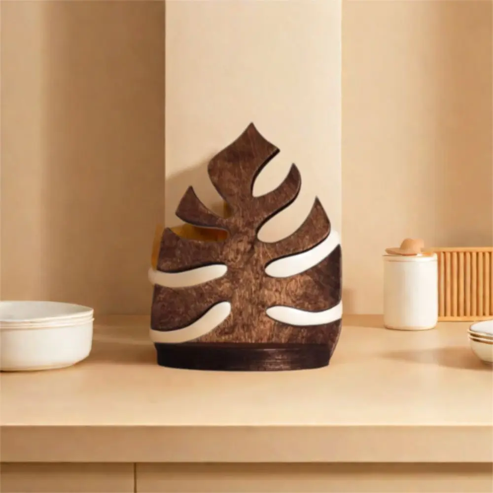 Crafts Wooden Wall Decoration Frame Creative Wall Mounted Plant Wall Hanging Retro Modern Storage Rack Home