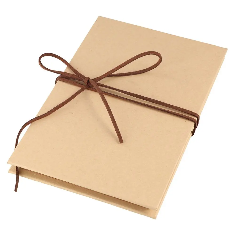 Folding Accordion Photo Album Gift Kraft Paper Photocard Surprised Photo Book 10 Page Graffiti DIY Surprise Gift Family