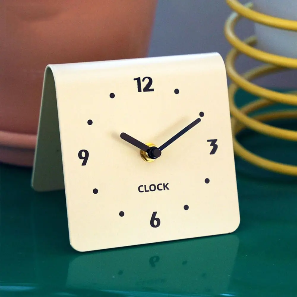 Office Decor Silent Tabletop Clock Minimalist Acrylic Bedside Table Clock Exquisite Desk Clock Student
