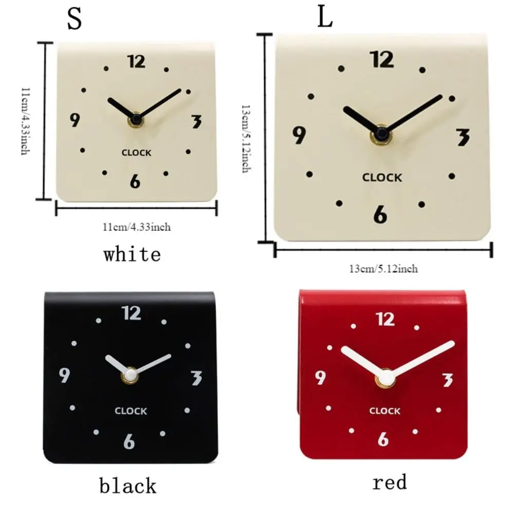 Office Decor Silent Tabletop Clock Minimalist Acrylic Bedside Table Clock Exquisite Desk Clock Student