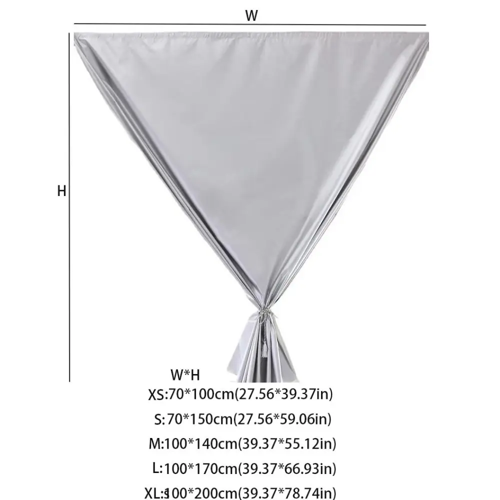 Non-transparent Light Blocking Curtains Punch-free Sun Protection Punch-free Curtains Fully Shaded Design Sunshade Curtain Cloth