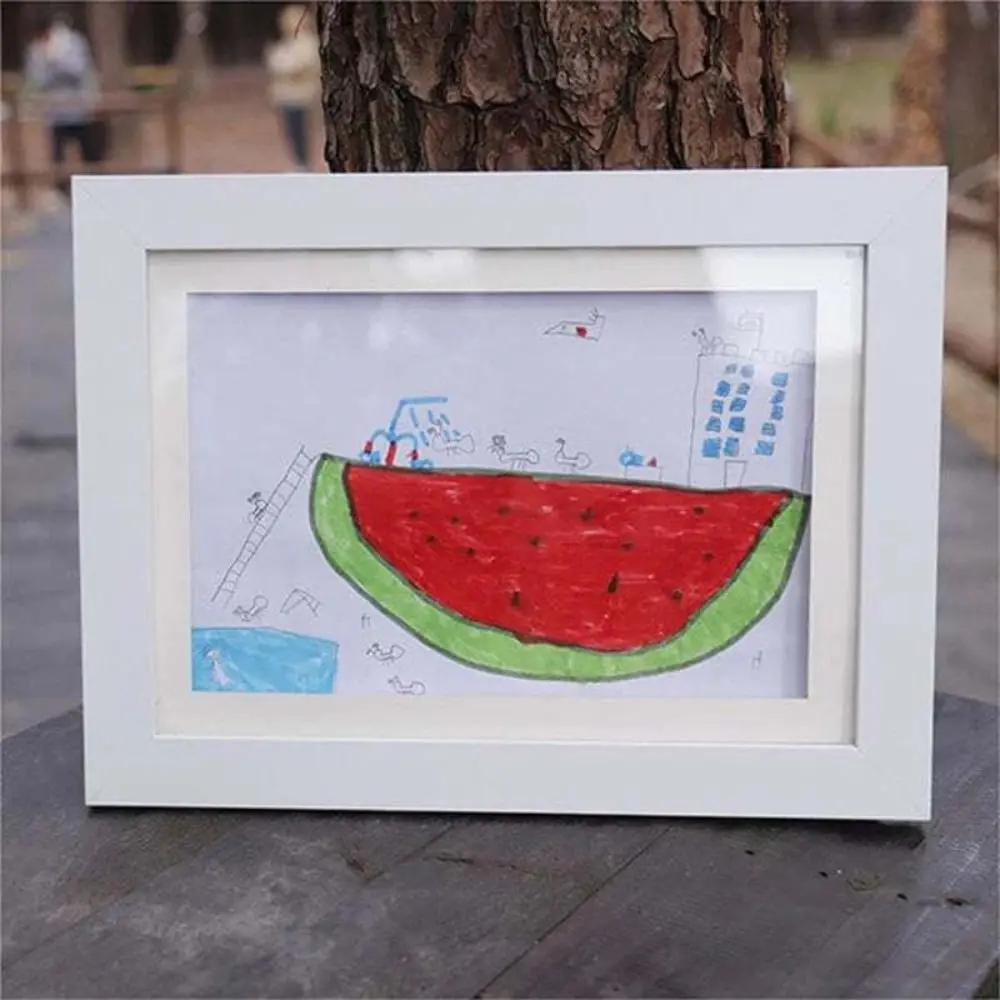 Multipurpose Changeable Children Magnetic Art-Work Home Decor Desktop Ornaments Photo Frame Oil Painting Art Frames