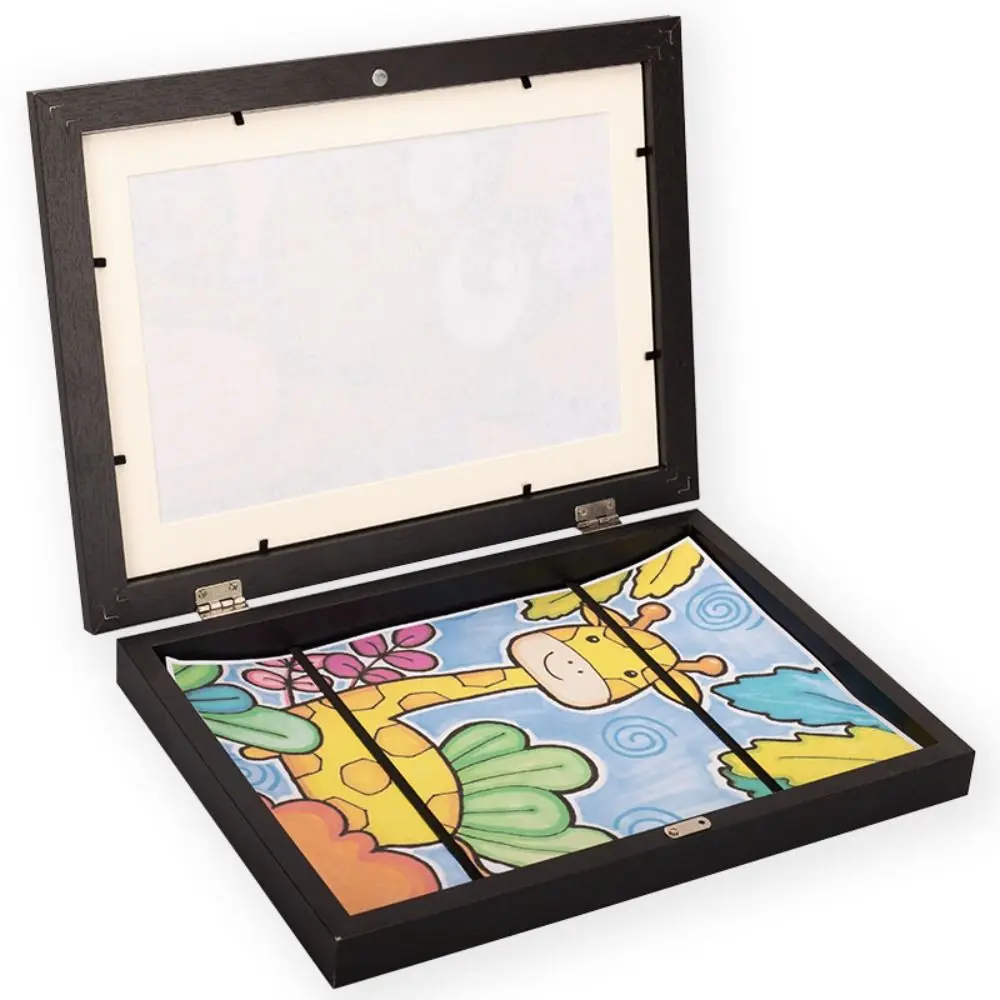 Multipurpose Changeable Children Magnetic Art-Work Home Decor Desktop Ornaments Photo Frame Oil Painting Art Frames