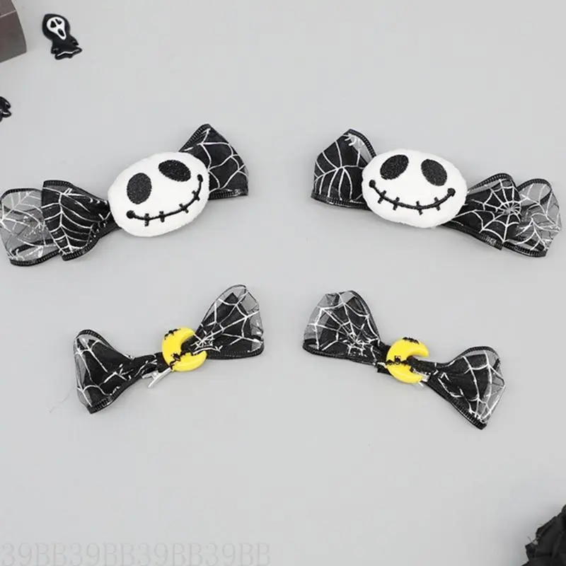 39BB 2lots Halloween Festivities Barrettes Durability Hair Clip Unique Hairpin for Daily Wear and Parties