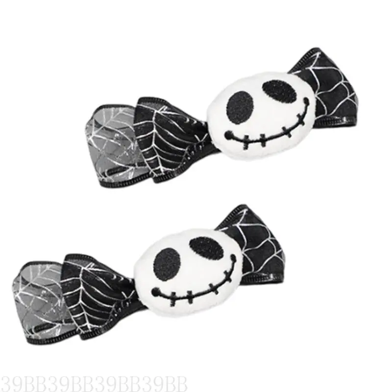 39BB 2lots Halloween Festivities Barrettes Durability Hair Clip Unique Hairpin for Daily Wear and Parties
