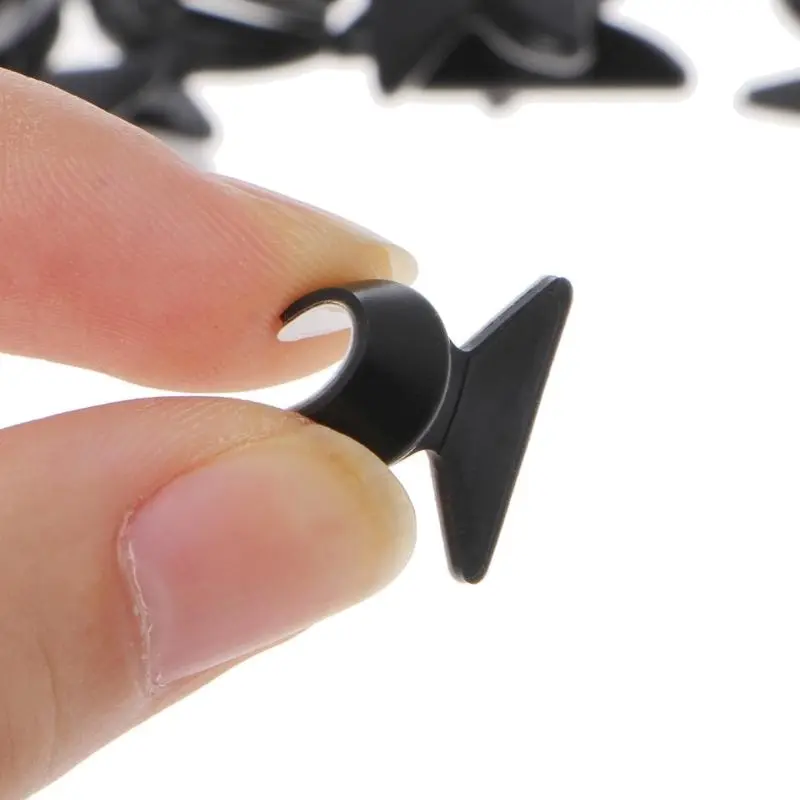 652F 10 Sets Silicone Eyeglass Nose Pads Nose Comfort Anti-Slip Nose Pad Cushion Great for Glasses, Eyeglasses, Sunglasses