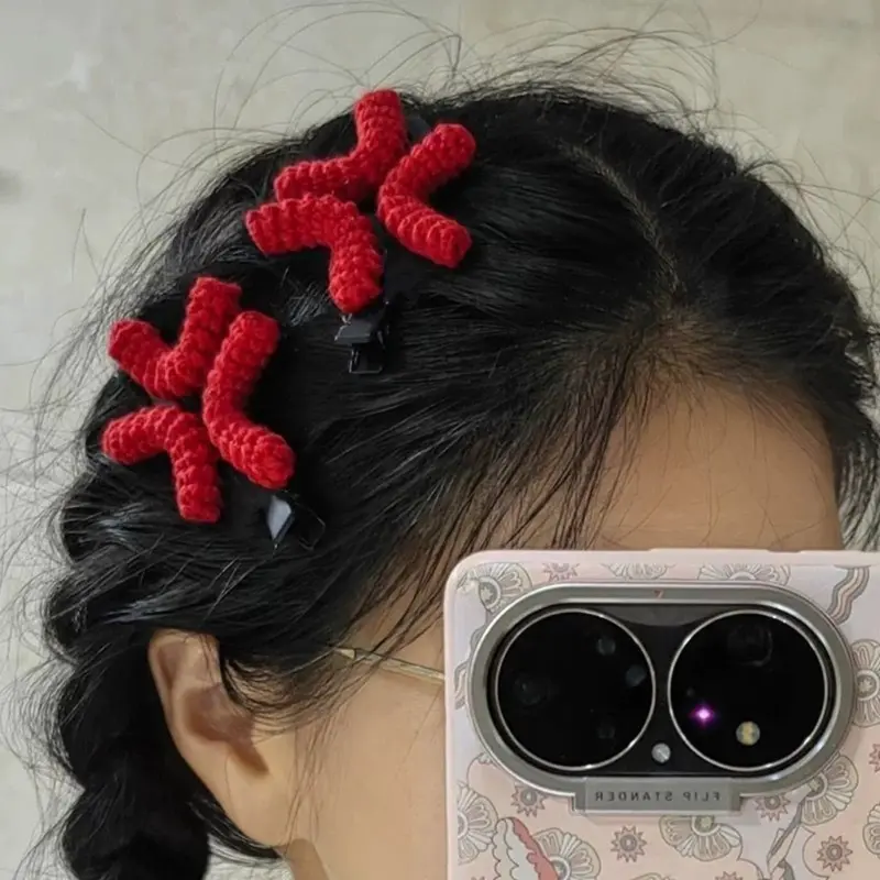 652F 2lots Funny Cartoon Hairpin Women Fashion Hair Clip Creative Pattern Hair Pin for Fashionable Women