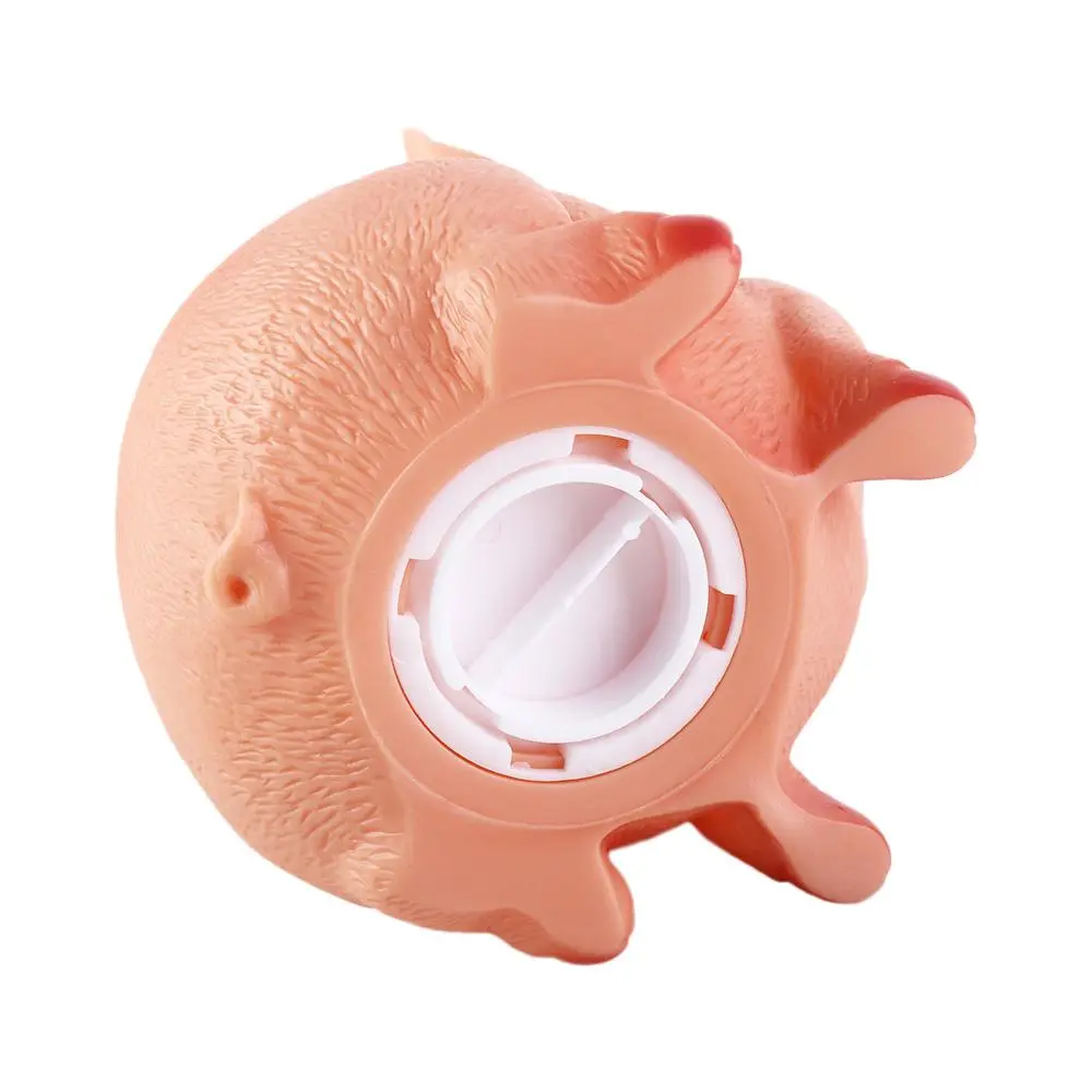 Cute 1Pcs Children Toys Ornament Birthday Gift Pig Shaped Coins Storage Box Pig Statues Money Box Piggy Bank