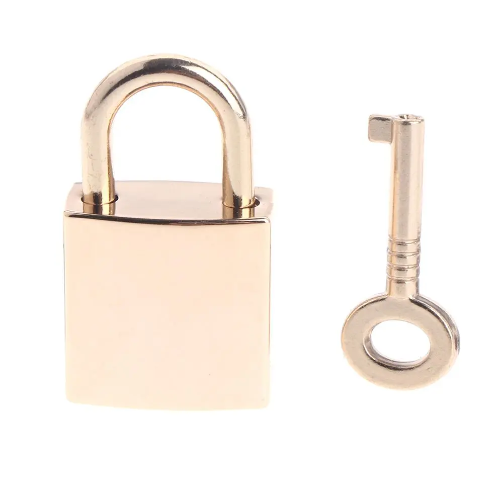 Jewelry Box Storage Container Diary Book Copper Lovers Small Silver Archaize Padlocks Mini Lock