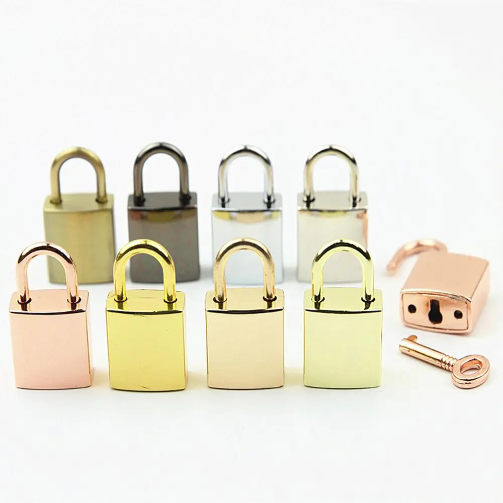 Jewelry Box Storage Container Diary Book Copper Lovers Small Silver Archaize Padlocks Mini Lock