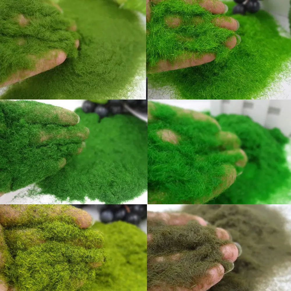 Decor Craft Building Model Material Garden Micro Landscape Decoration Artificial Moss DIY Accessories Artificial Grass Powder