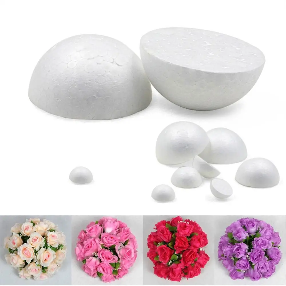 Hemispherical Wedding Decoration Flower Decor Party Florist Bouquet Holder Foam Ball Flower Foam Flower Arrangement Supplies