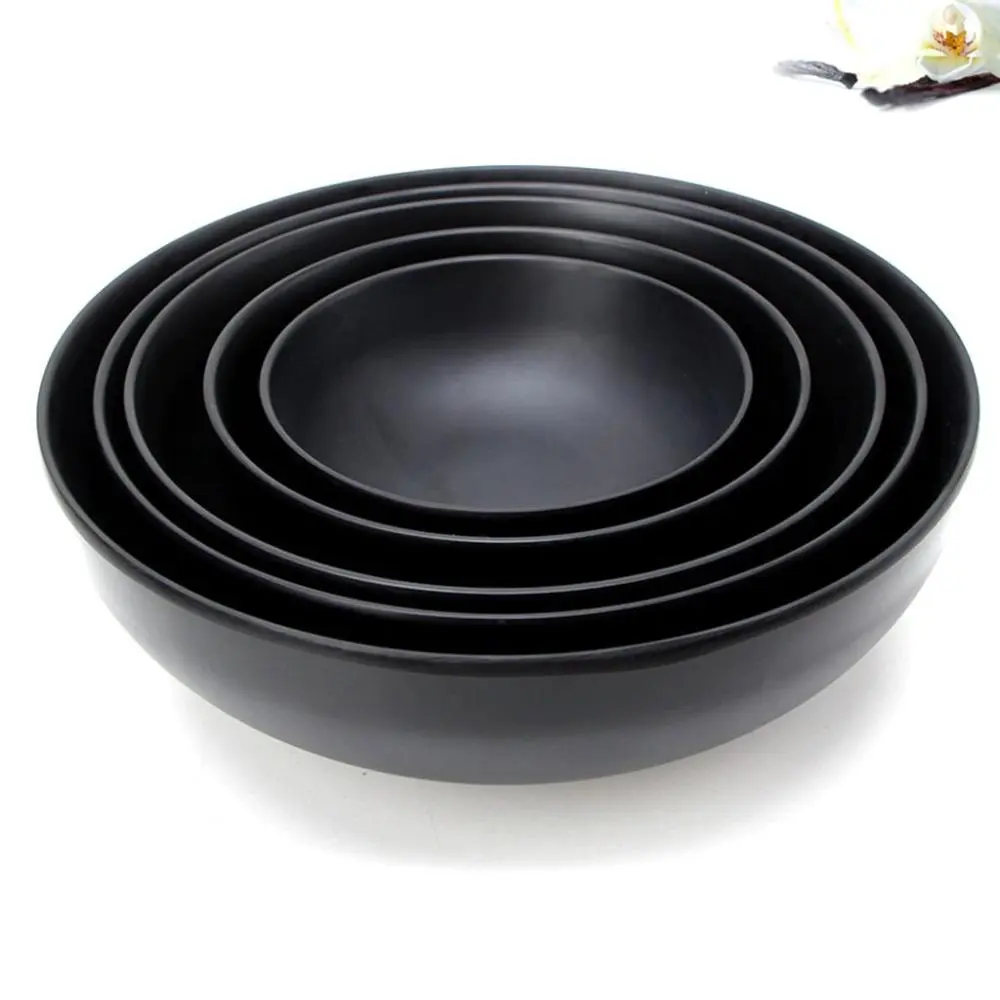 5 Sizes 1 Pcs Melamine Imitation Porcelain for Noodle,Salad,Soup Dull Polish Kitchen Supplies Tableware Ramen Bowl Bowls