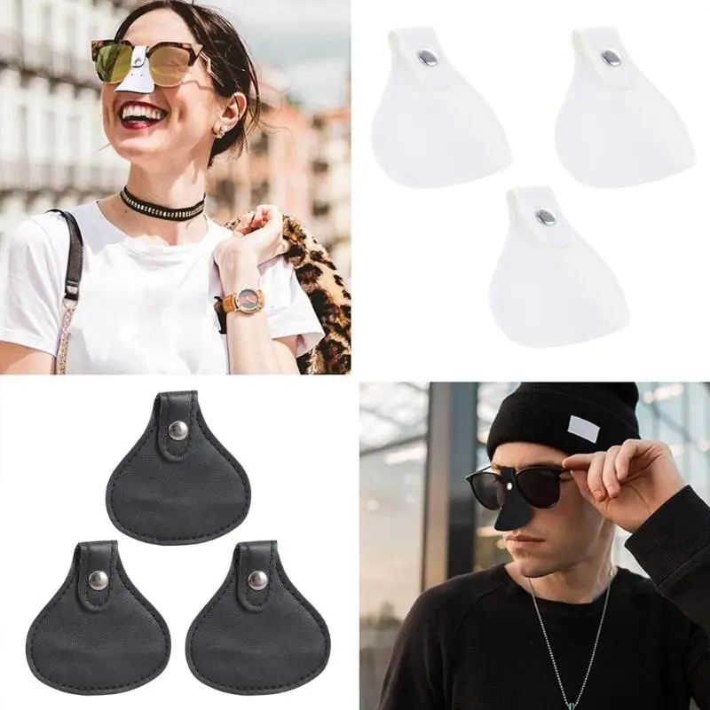 652F 3pack Light weight Breathable Face Sun Shield Outdoor Sports Nose Protectors for Outdoor Activity