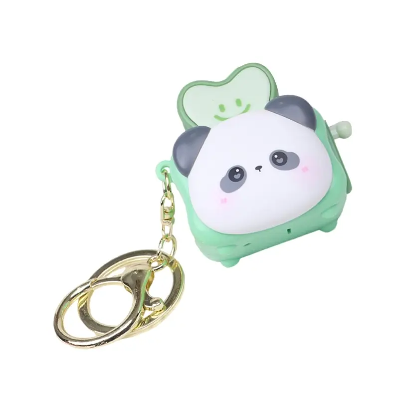 652F Toaster Keychain for Women Bag Handbag Charms Fashion Toaster Keychain Accessories Valentine's Day Gifts Car Key Rings