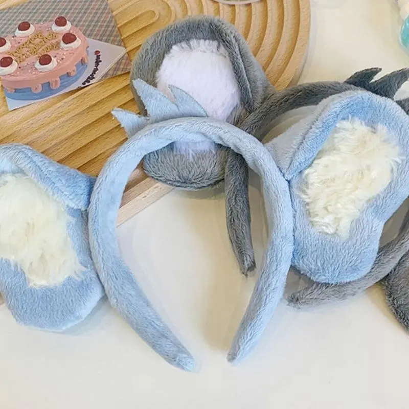 652F Plush Hair Hoop  Koala Ears Theme Party  Headdress Washing Face Headband Cosplay Hair Accessories