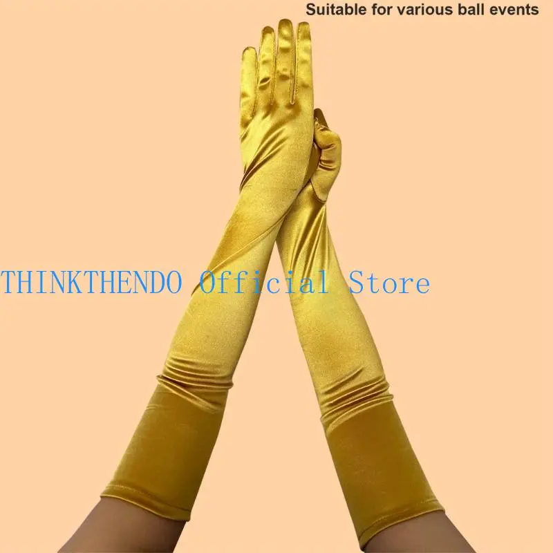 39BB Evening Dinner Gloves for Wedding Proms for Women and Girls 1920s Theme Musical Operas Dancing