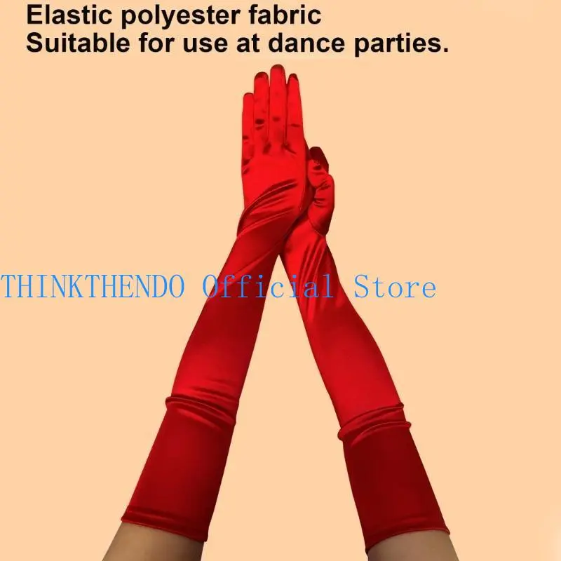 39BB Evening Dinner Gloves for Wedding Proms for Women and Girls 1920s Theme Musical Operas Dancing