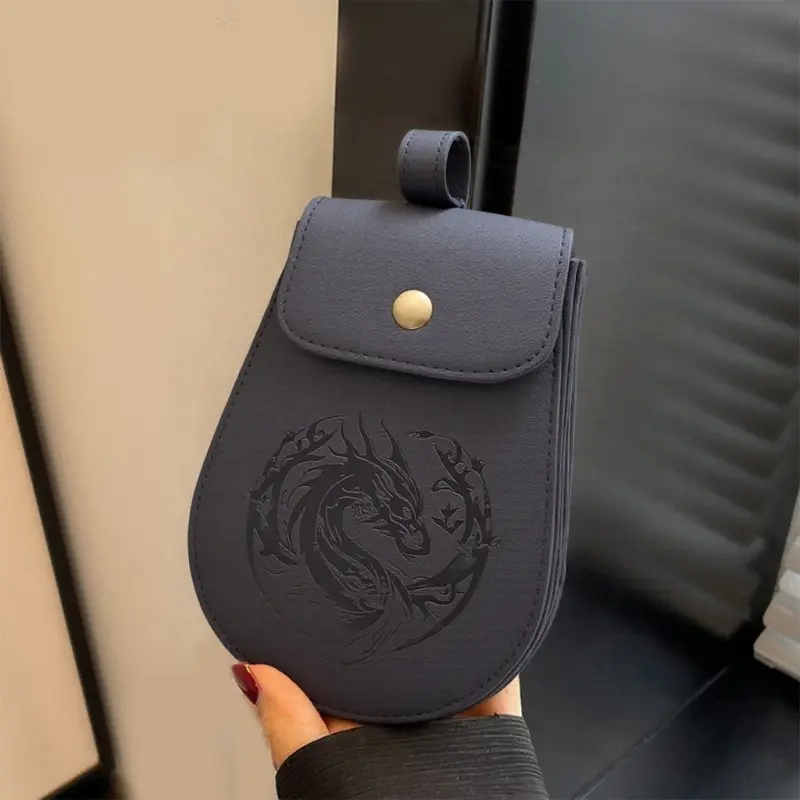 652F Vikinges Costume Accessories,Medieval Pirate Leather Belt Pouches Halloween Cosplay Costumes