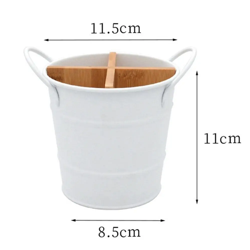 Cooking Tool Kitchen Storage Bucket Storage Shelf Bamboo Tableware Holder Spoon Stand Chopstick Holder Cutlery Organizer