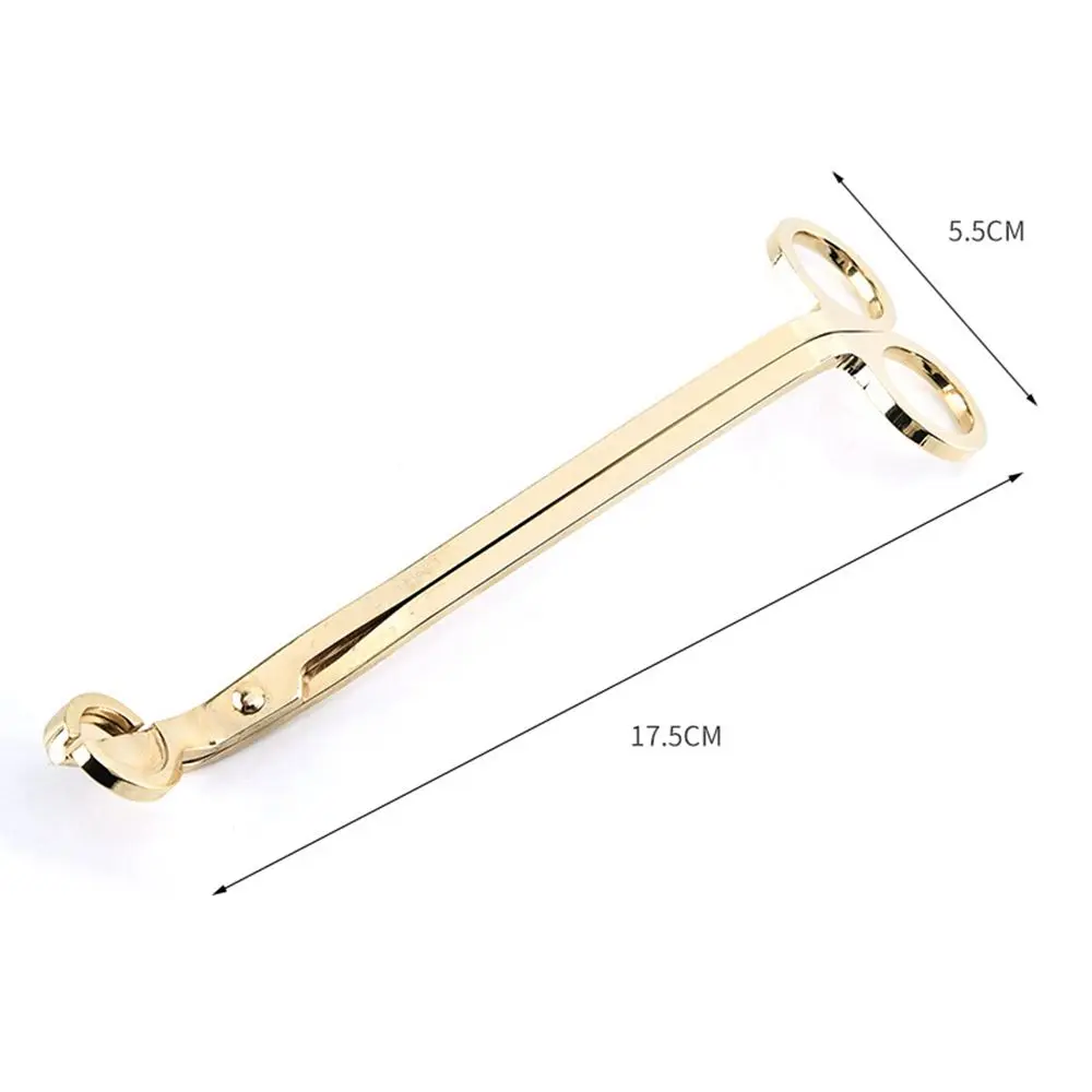 Stainless Steel Hook Clipper Snuffers Tool Candle Accessories Candle Wick Trimmer Candle Wick Scissors Cutter