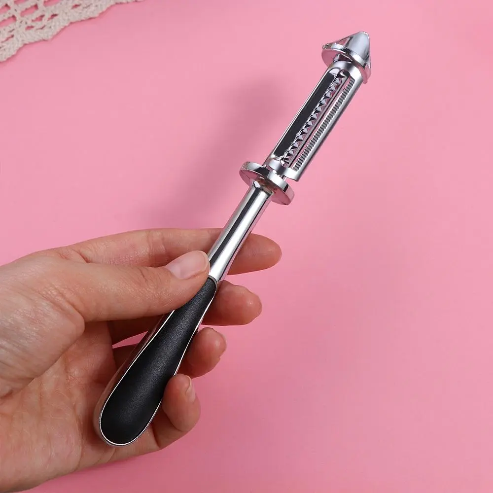 Zinc Alloy Fruit Vegetable Peeler Double Edge 5 in 1 Grater Multi-functional with Non-slip Handle Slicer Carrot