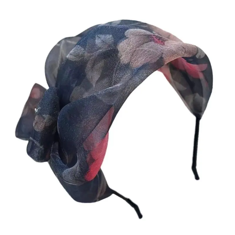 652F Women's Headband Fascinators With Bows Designs Comfortable Party Headwear Fashion Accessory for Halloween Weddings