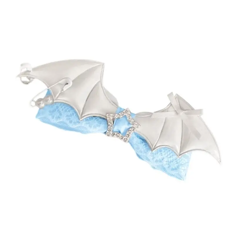 652F Harajuku Hair Clip Halloween Bat Wing Hairpin Side Bangs Clip Hair Barrettes Hair Decors Adult Hair Styling Accessories
