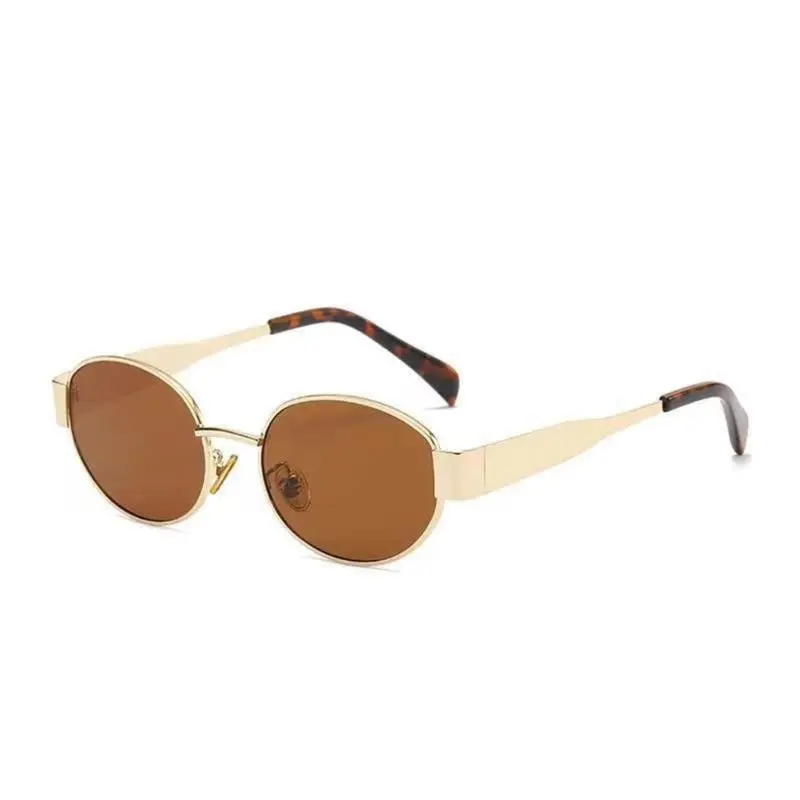 652F Travel Sunglasses for Adult UV400 Sun Glasses Oval Frame Sunglasses for Outdoor Activity UV Protections Eyewears