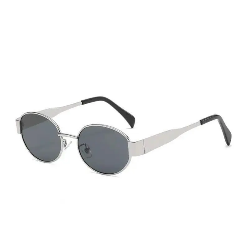 652F Travel Sunglasses for Adult UV400 Sun Glasses Oval Frame Sunglasses for Outdoor Activity UV Protections Eyewears